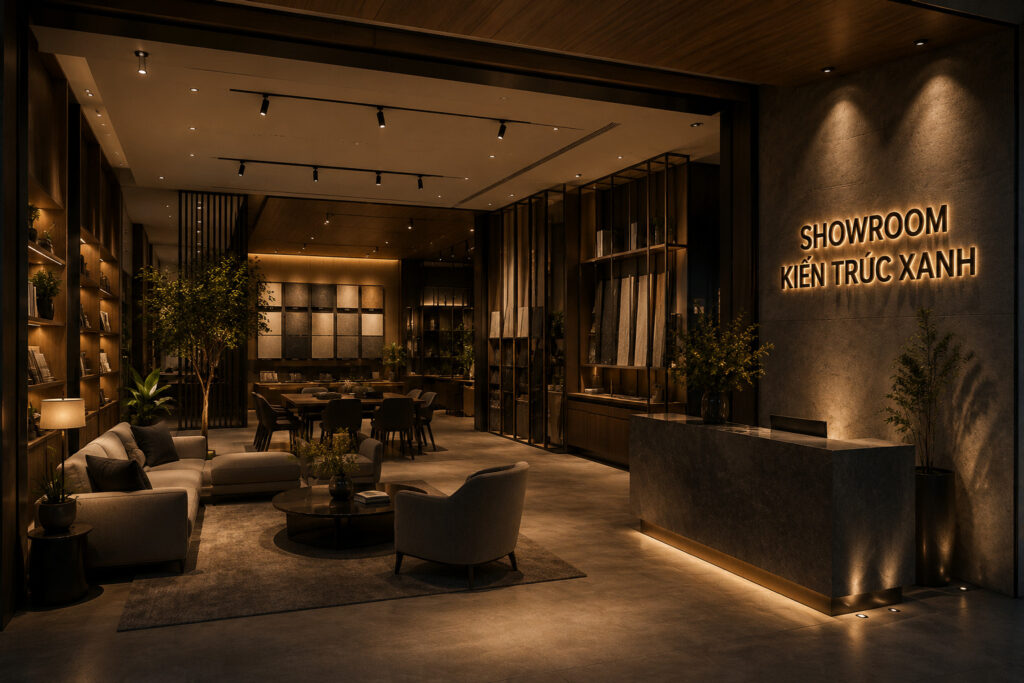 Showroom Kiến Trúc Xanh