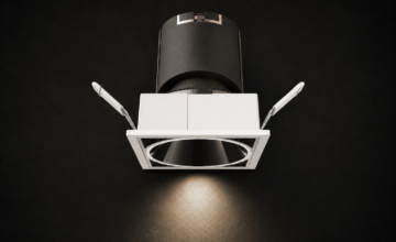 Đèn Spotlight Âm Trần Mặt Vuông Series 04 DABL-307/DABL-310/DABL-312
