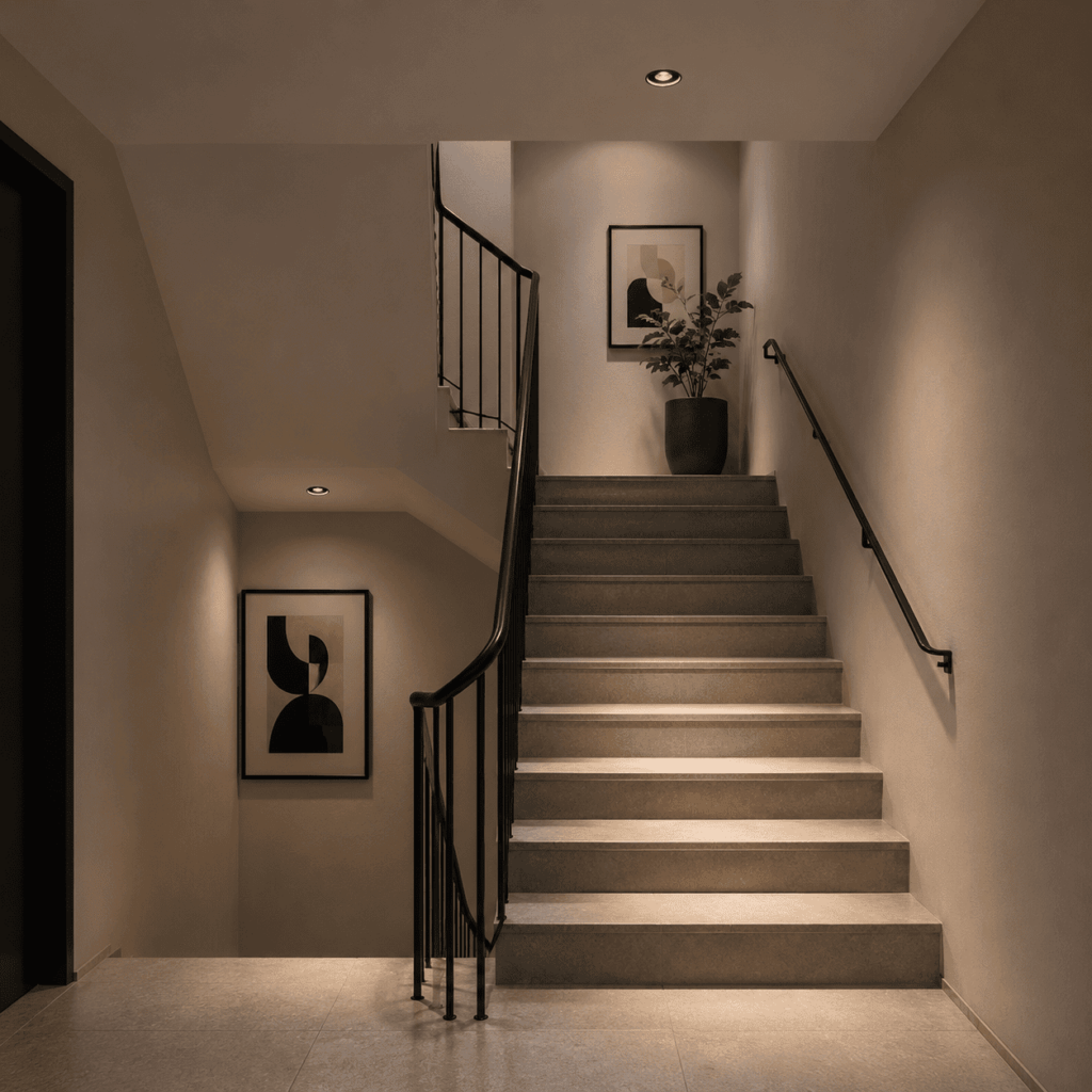 Đèn Downlight Cảm Biến